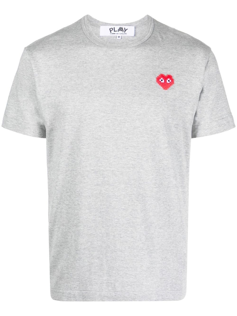 Comme Des Garçons Play COMME DES GARCONS PLAY- Logo Cotton T-shirt