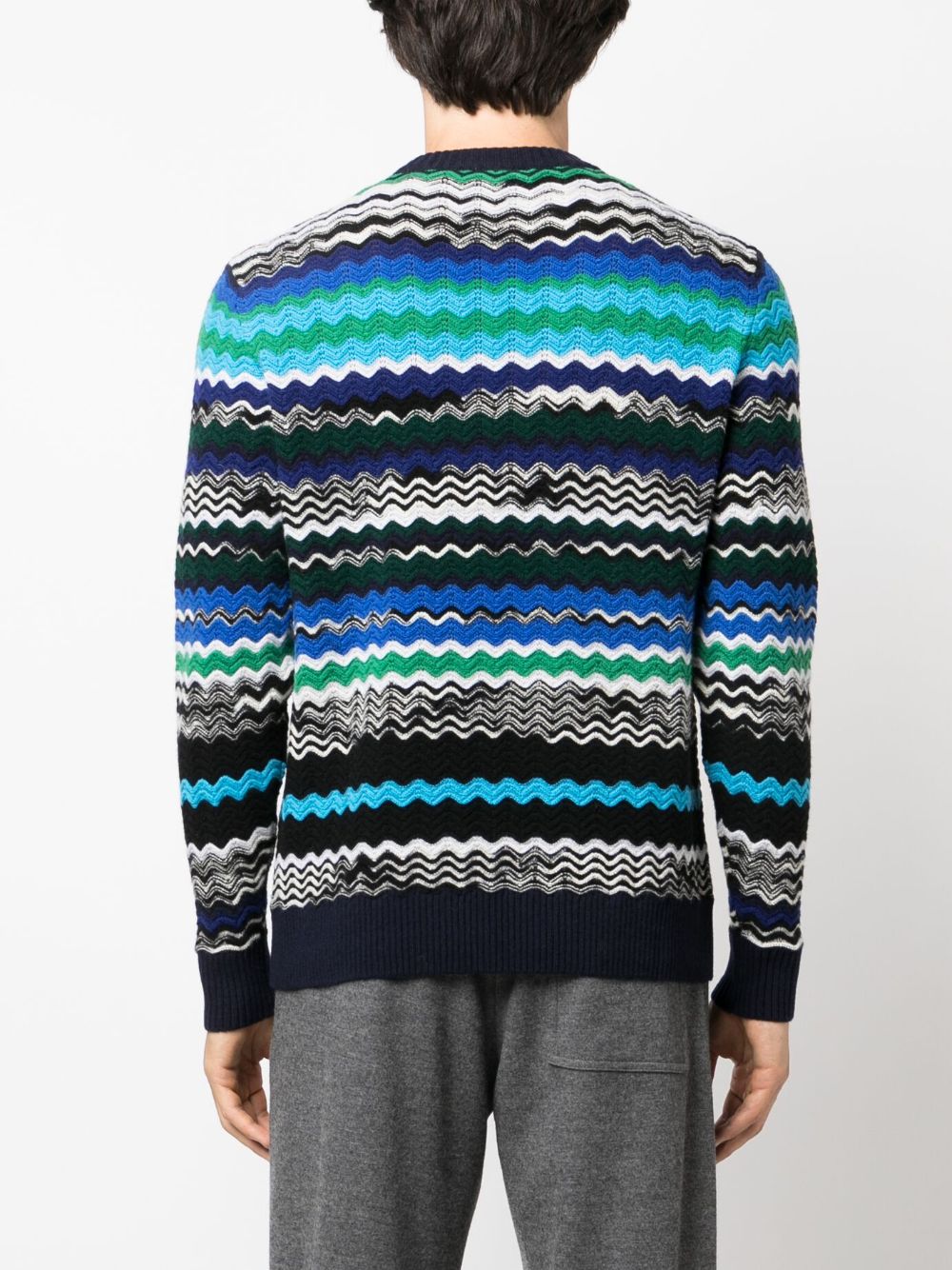 Missoni MISSONI- Chevron Wool Sweater