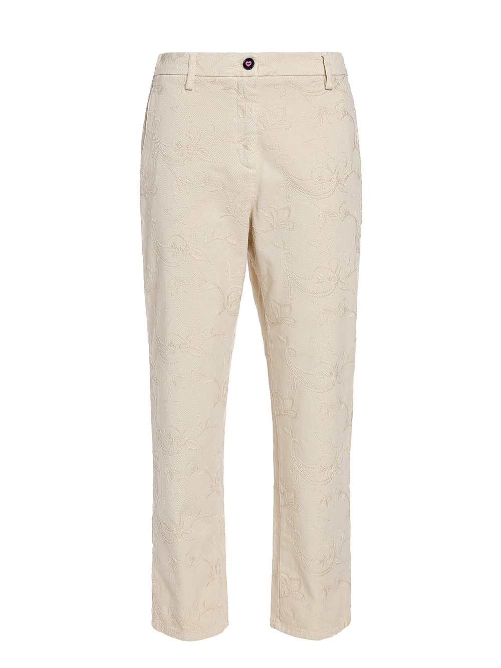 I Love My Pants I LOVE MY PANTS- Cotton Embroidered Trousers