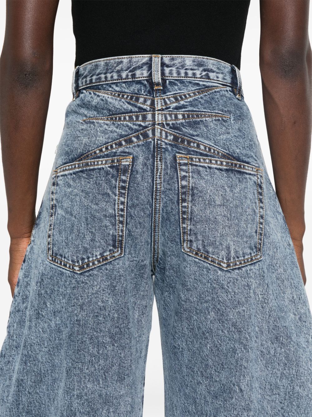 Alaïa ALAÏA- Round Denim Jeans