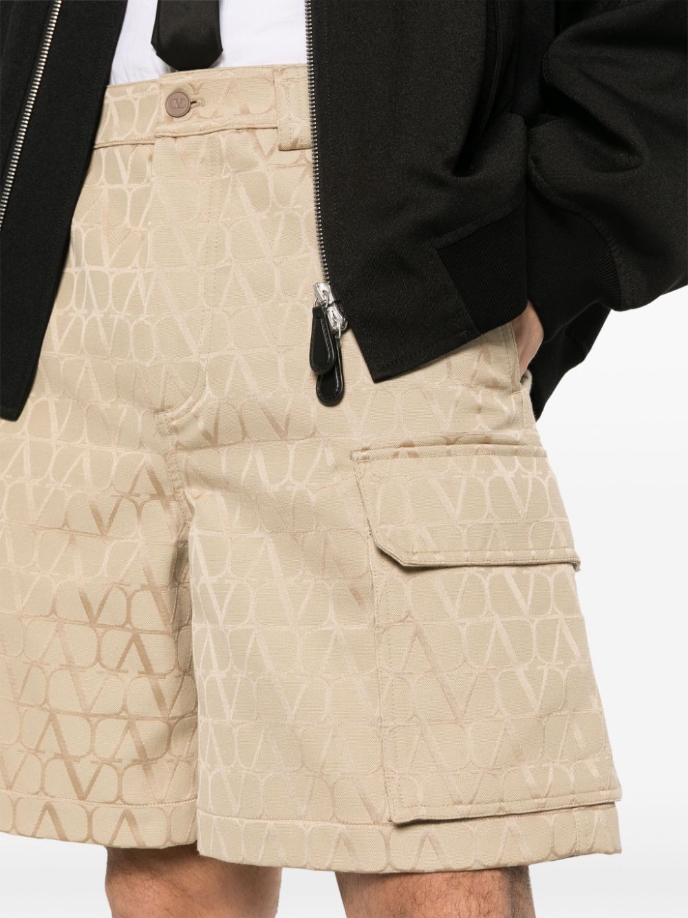 Valentino VALENTINO- Cotton Bermuda Shorts