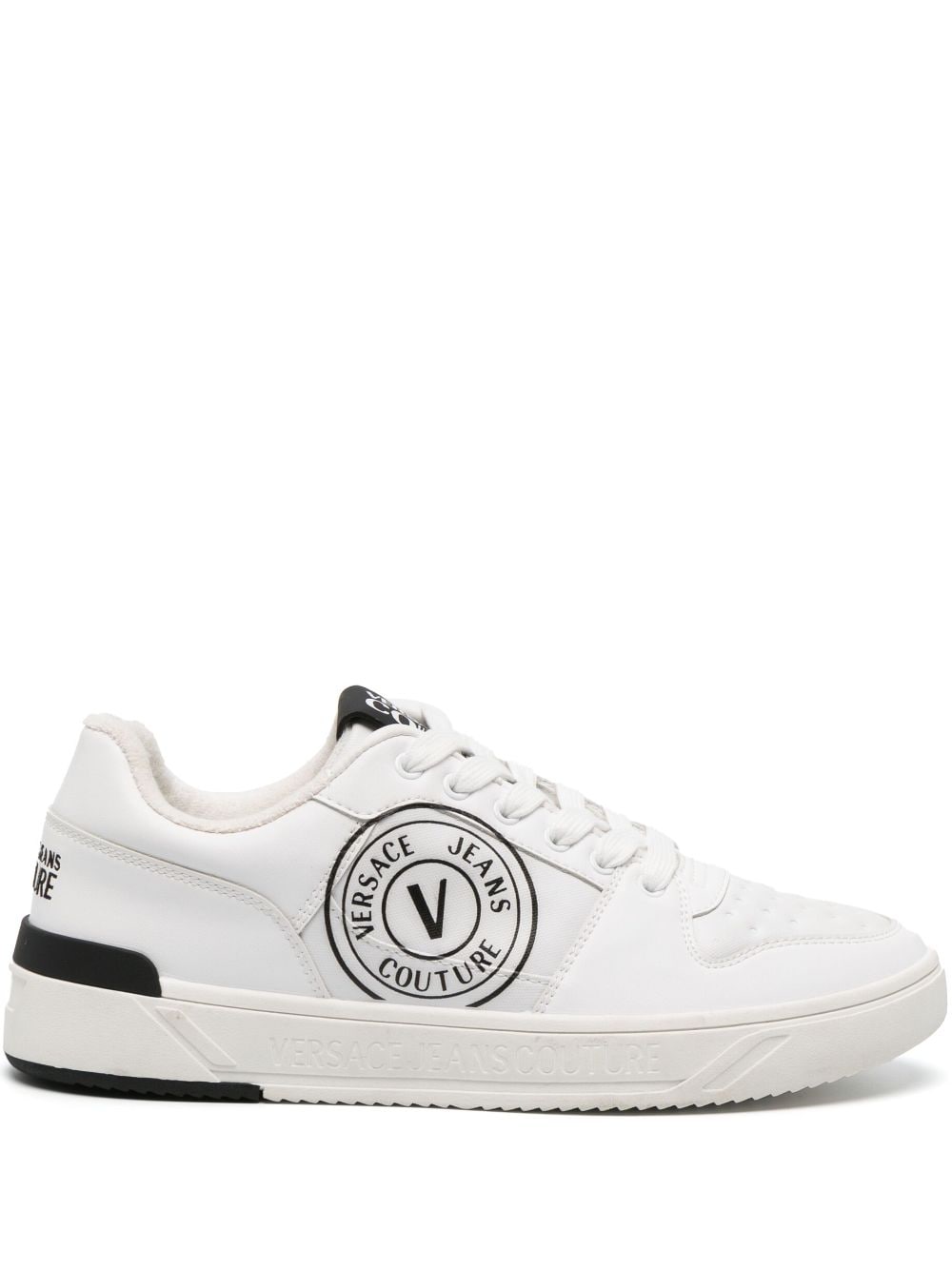 Versace Jeans Couture VERSACE JEANS COUTURE- Logo Leather Sneaker