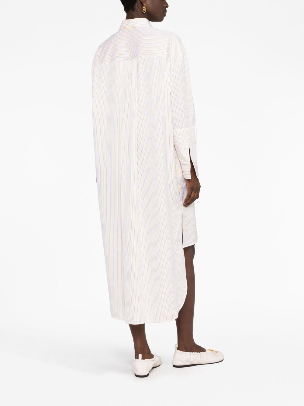 Loewe LOEWE- Striped Cotton Shirt Dress