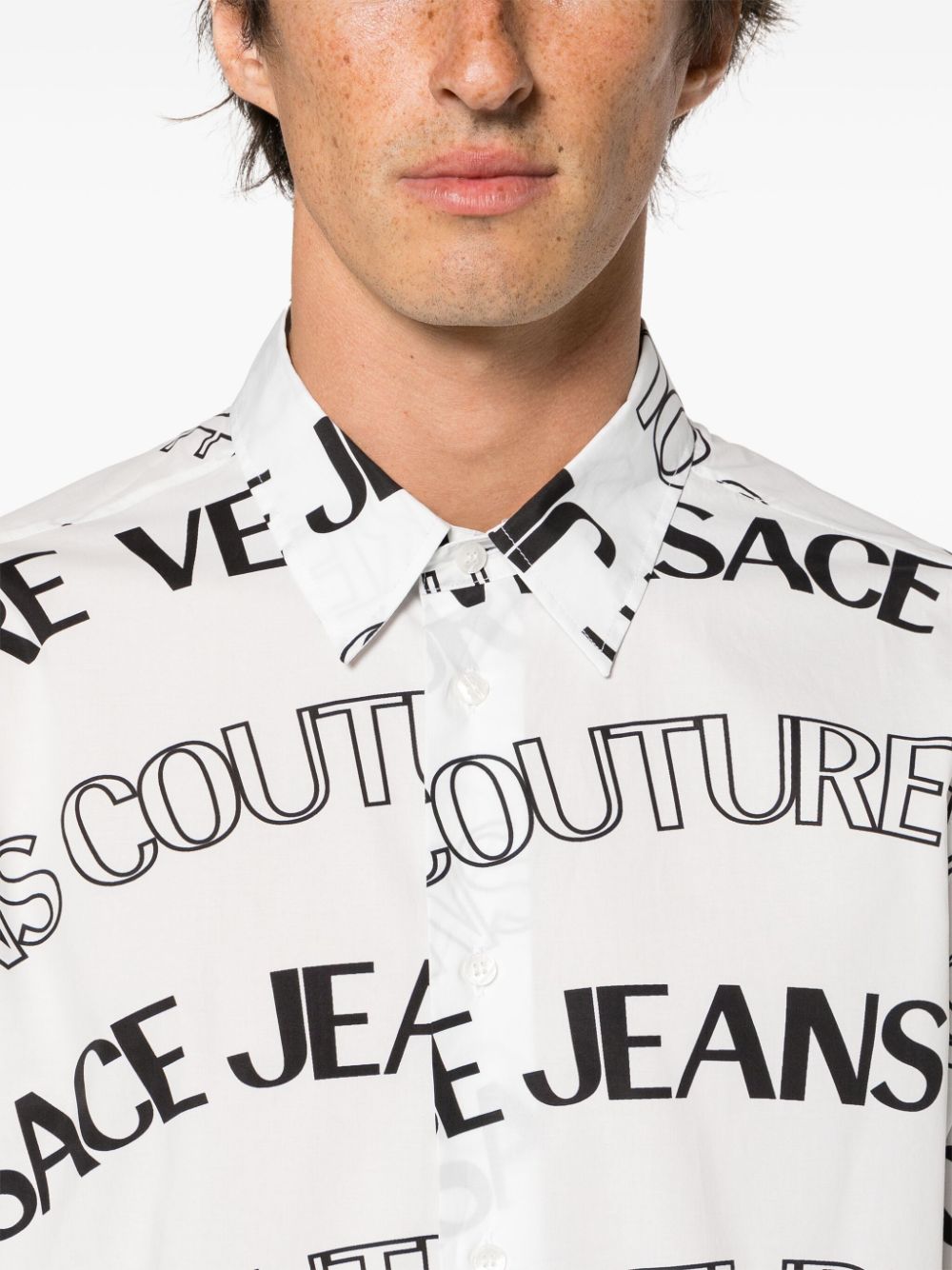 Versace Jeans Couture VERSACE JEANS COUTURE- Shirt With Print