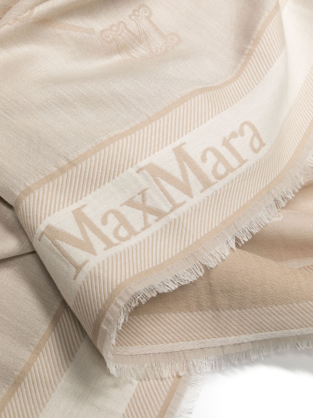 Max Mara MAX MARA- Wool Blend Printed Foulard