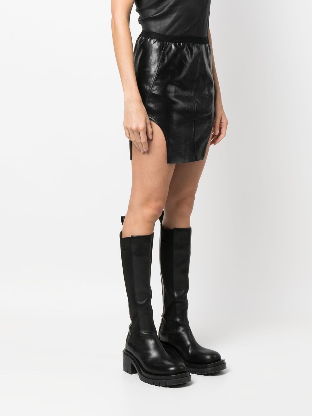 Rick Owens RICK OWENS- Diana Denim Mini Skirt