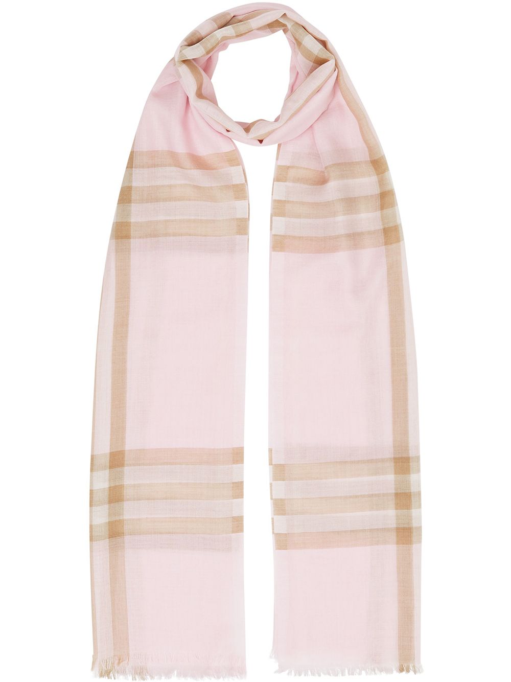 Burberry BURBERRY- Giant Check Wool Blend Scarf