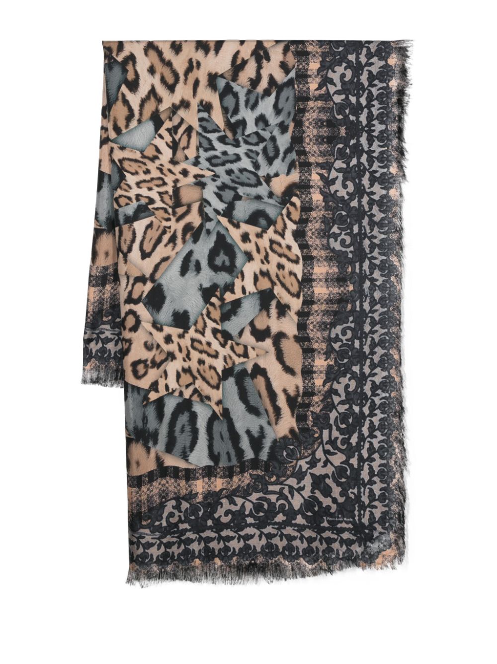 Pierre-Louis Mascia PIERRE-LOUIS MASCIA- Printed Silk Scarf