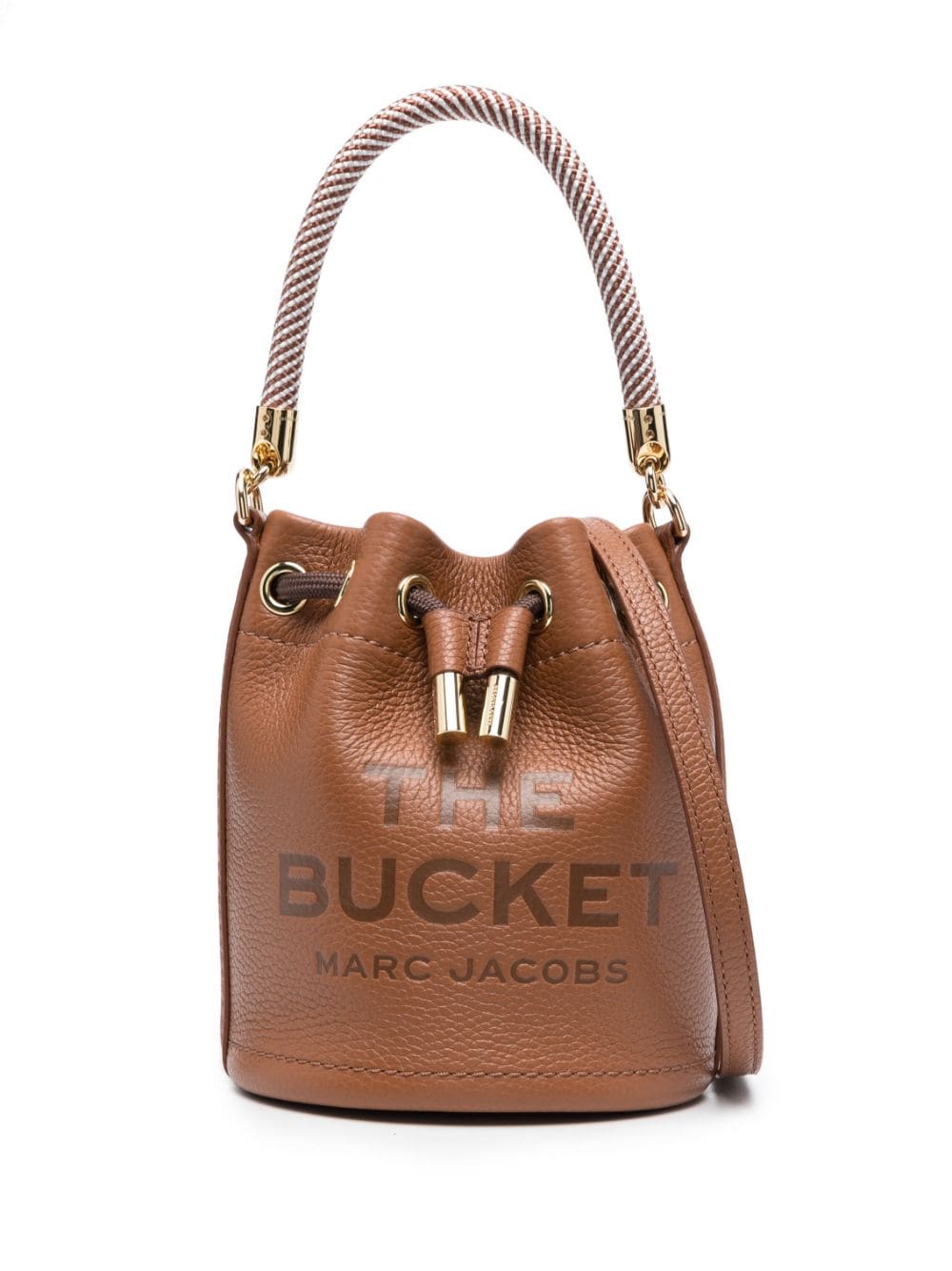 Marc Jacobs MARC JACOBS- The Bucket Mini Leather Bag