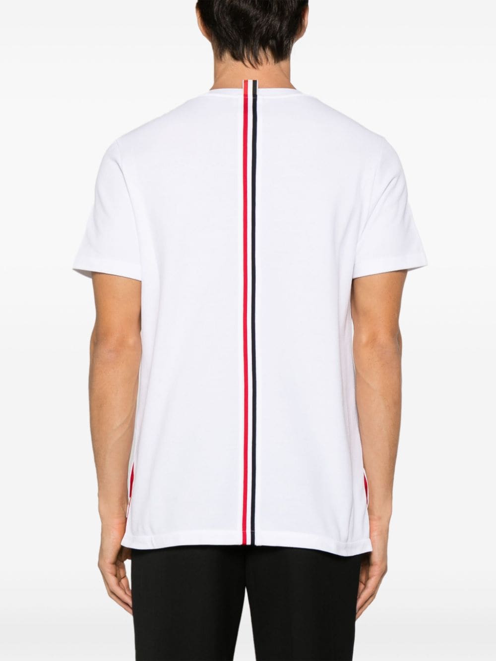 Thom Browne THOM BROWNE- Cotton T-shirt With Logo