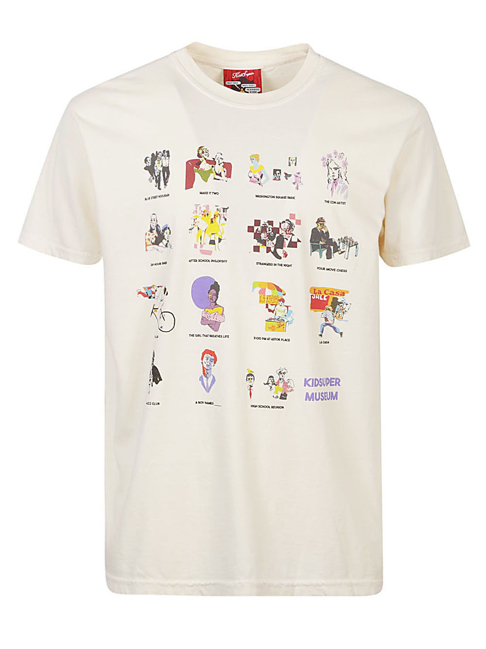 KIDSUPER KIDSUPER- Printed Cotton T-shirt