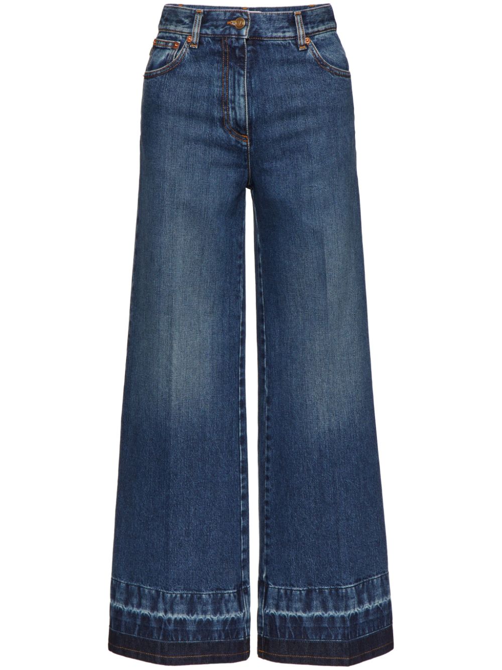 Valentino VALENTINO- Flare Leg Denim Jeans