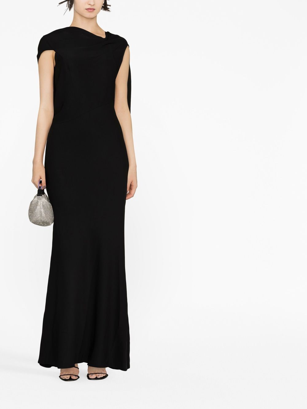 Roland Mouret ROLAND MOURET- Cady Drape Maxi Dress