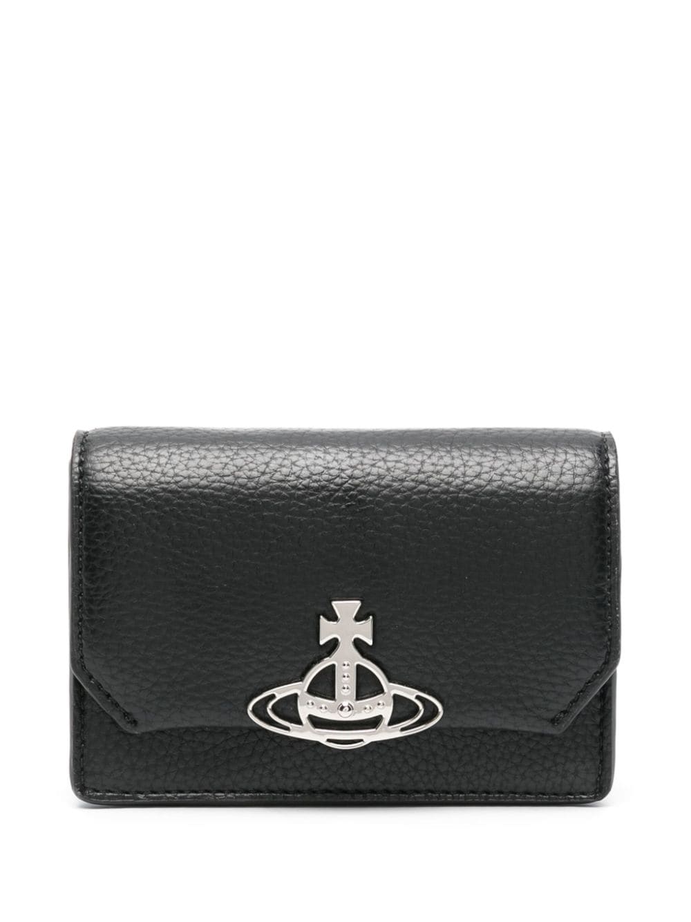 Vivienne Westwood VIVIENNE WESTWOOD- Logo Vegan Leather Credit Card Case