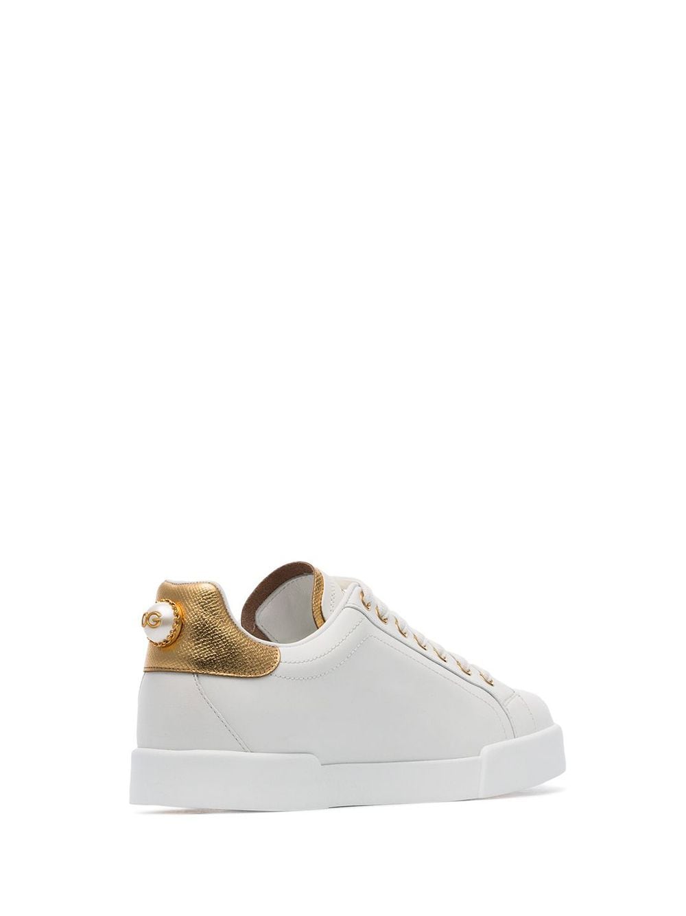 Dolce & Gabbana DOLCE & GABBANA- Portofino Leather Sneakers