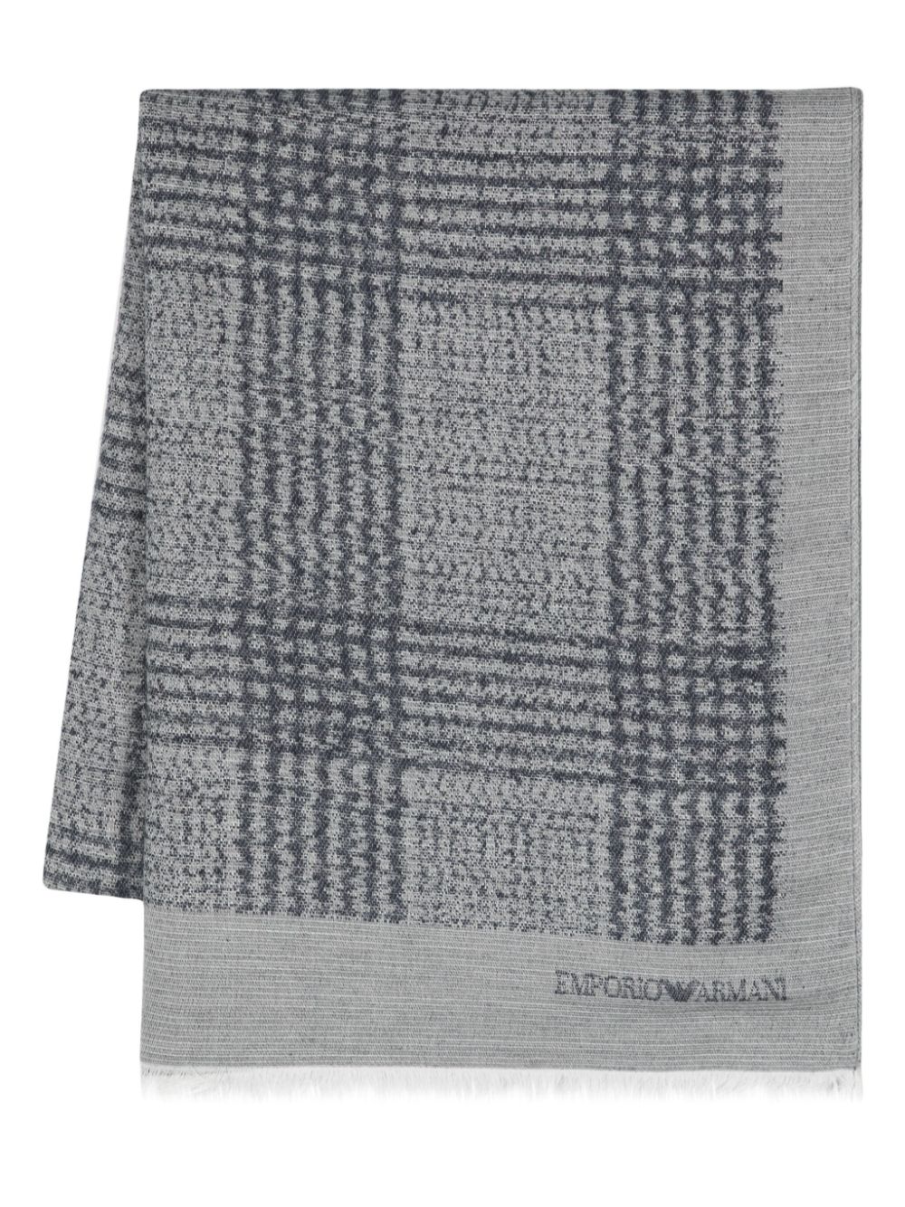 Emporio Armani EMPORIO ARMANI- Jacquard Pattern Scarf