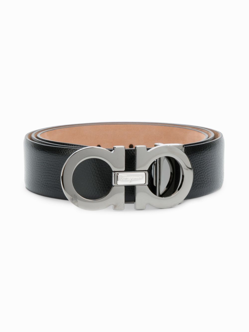 Ferragamo FERRAGAMO- Gancini Leather Belt