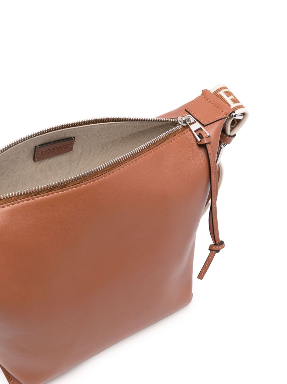 Loewe LOEWE- Cubi Small Leather Crossbody Bag