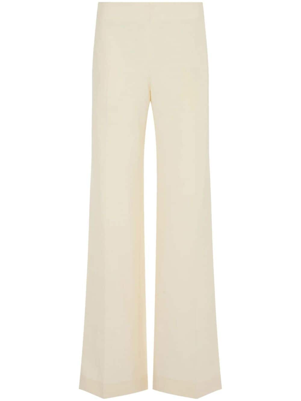 The Row THE ROW- Foulard Wool And Silk Trousers