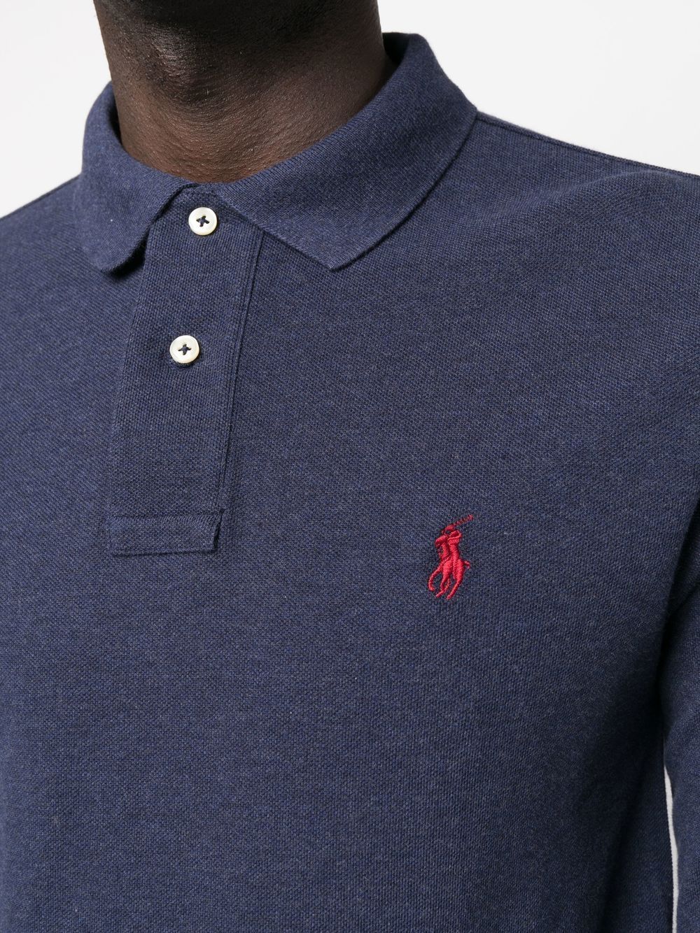 Polo Ralph Lauren POLO RALPH LAUREN- Logo Long Sleeve Polo Shirt