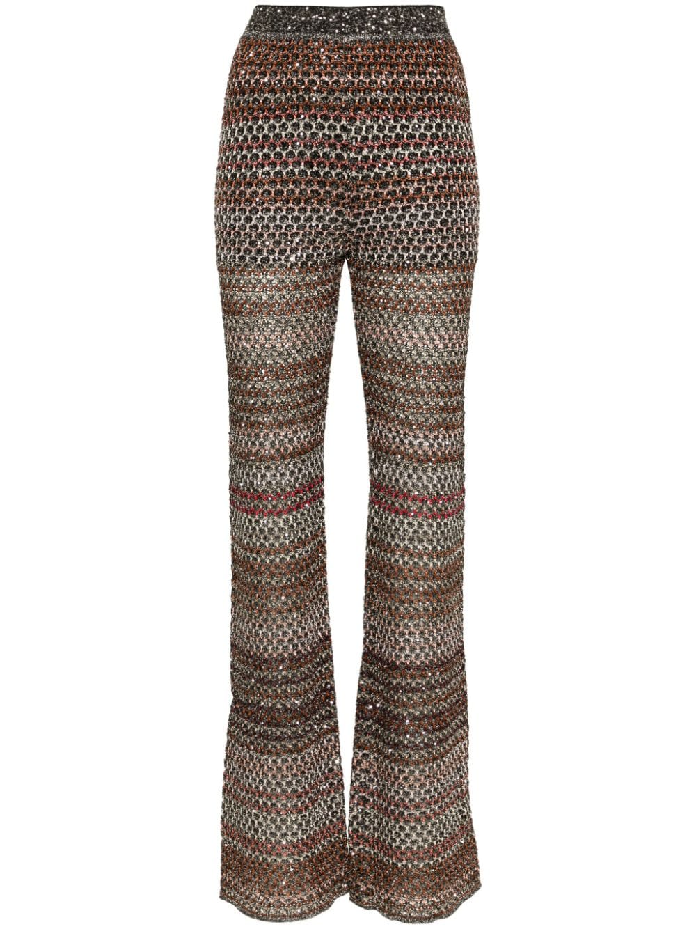 Missoni MISSONI- High-waisted Flared Trousers