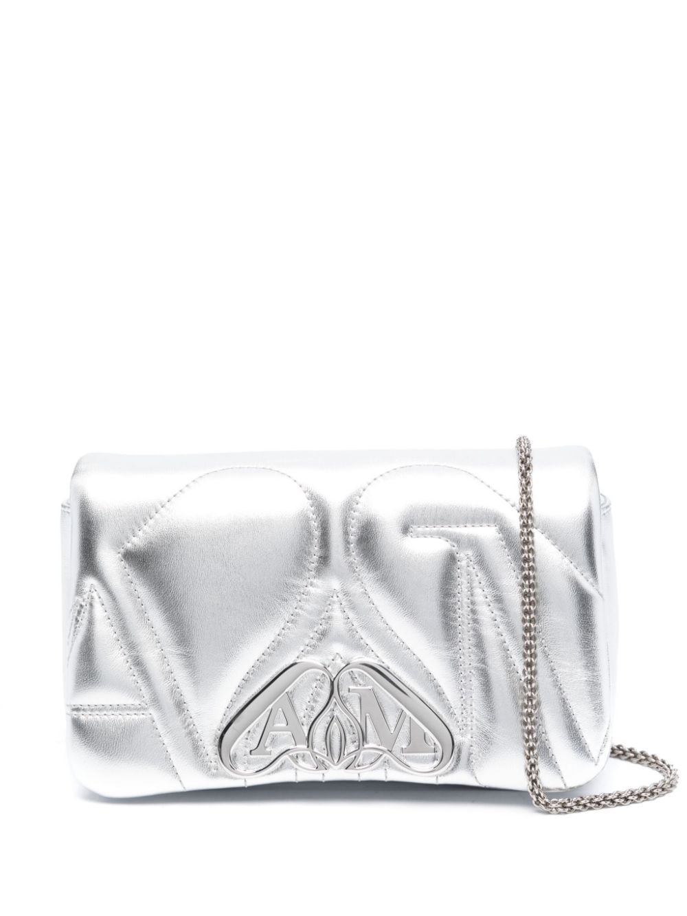 Alexander McQueen ALEXANDER MCQUEEN- Seal Leather Shoulder Bag