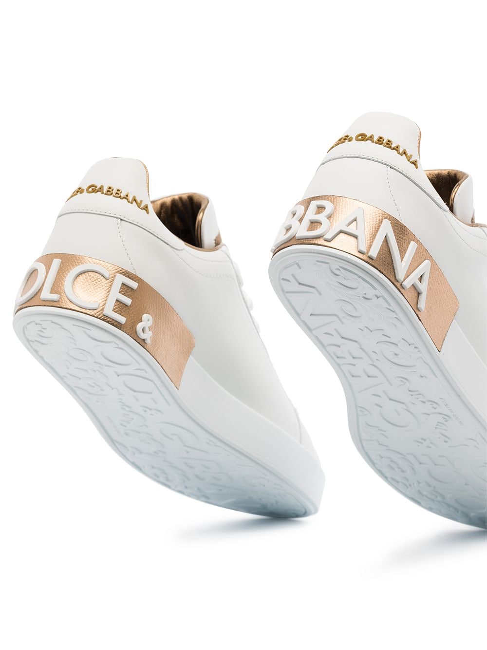 Dolce & Gabbana DOLCE & GABBANA- Portofino Leather Sneakers