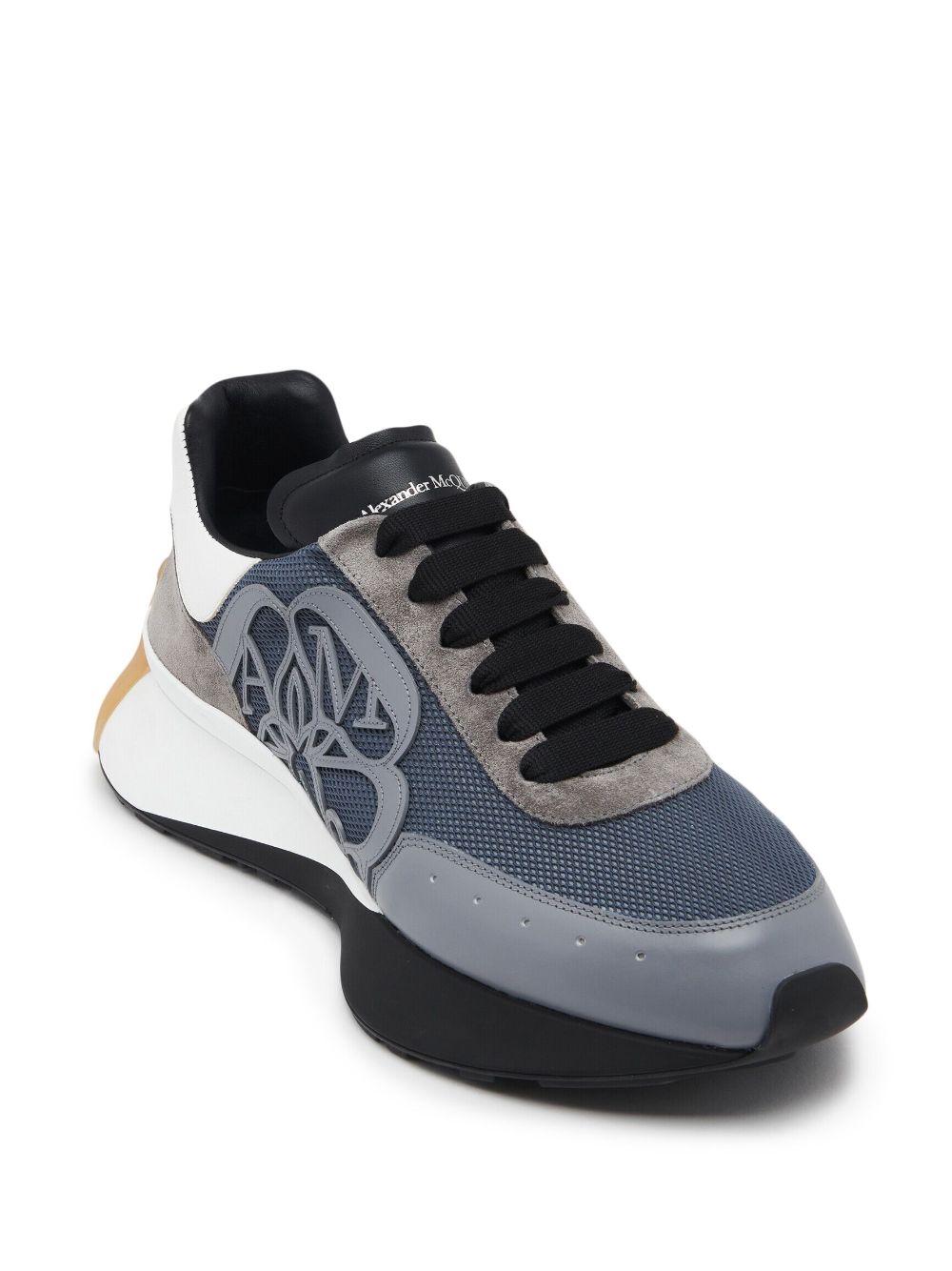 Alexander McQueen ALEXANDER MCQUEEN- Sprint Runner Leather Sneakers