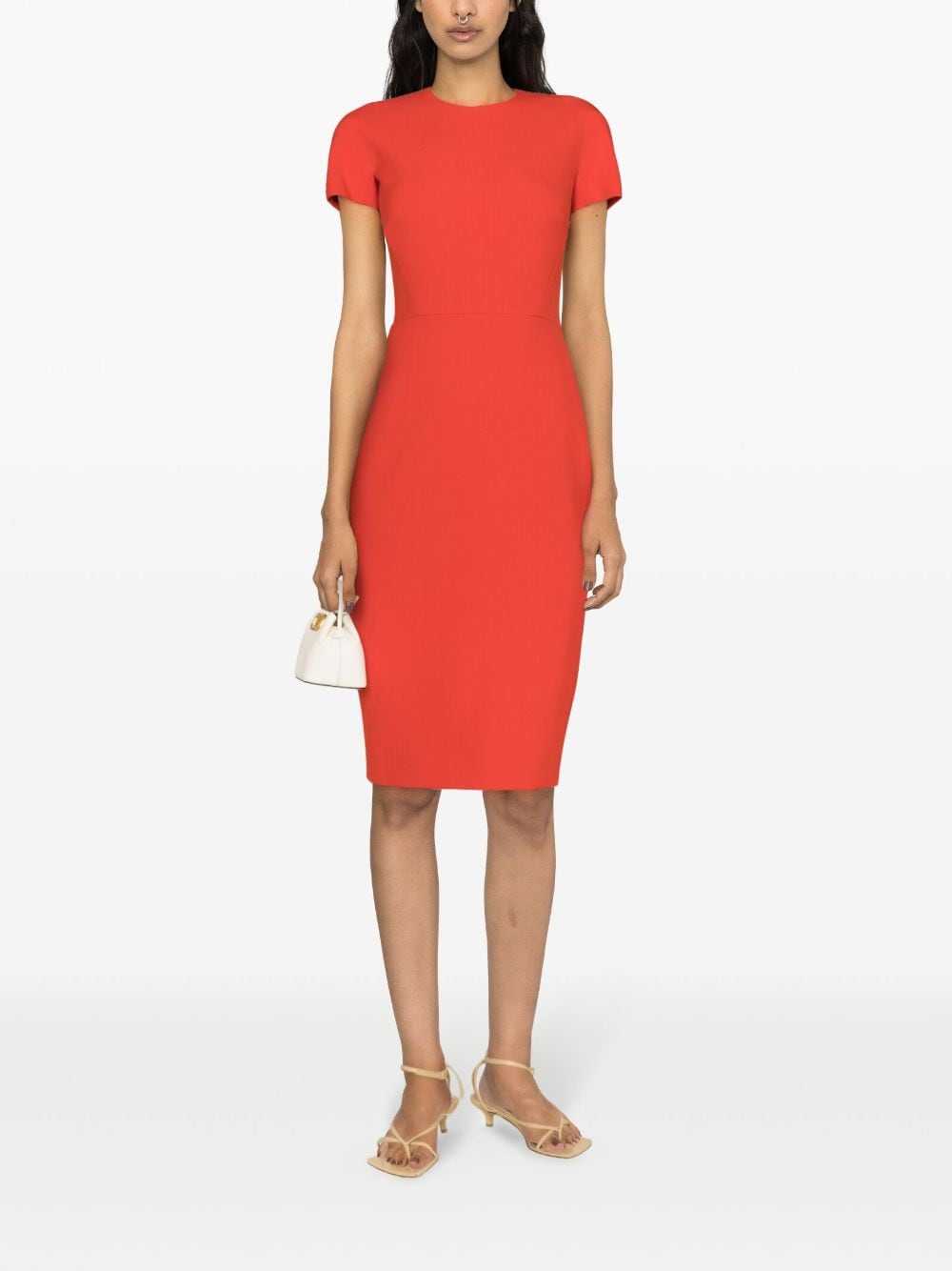 Victoria Beckham VICTORIA BECKHAM- Fitted Midi Dress