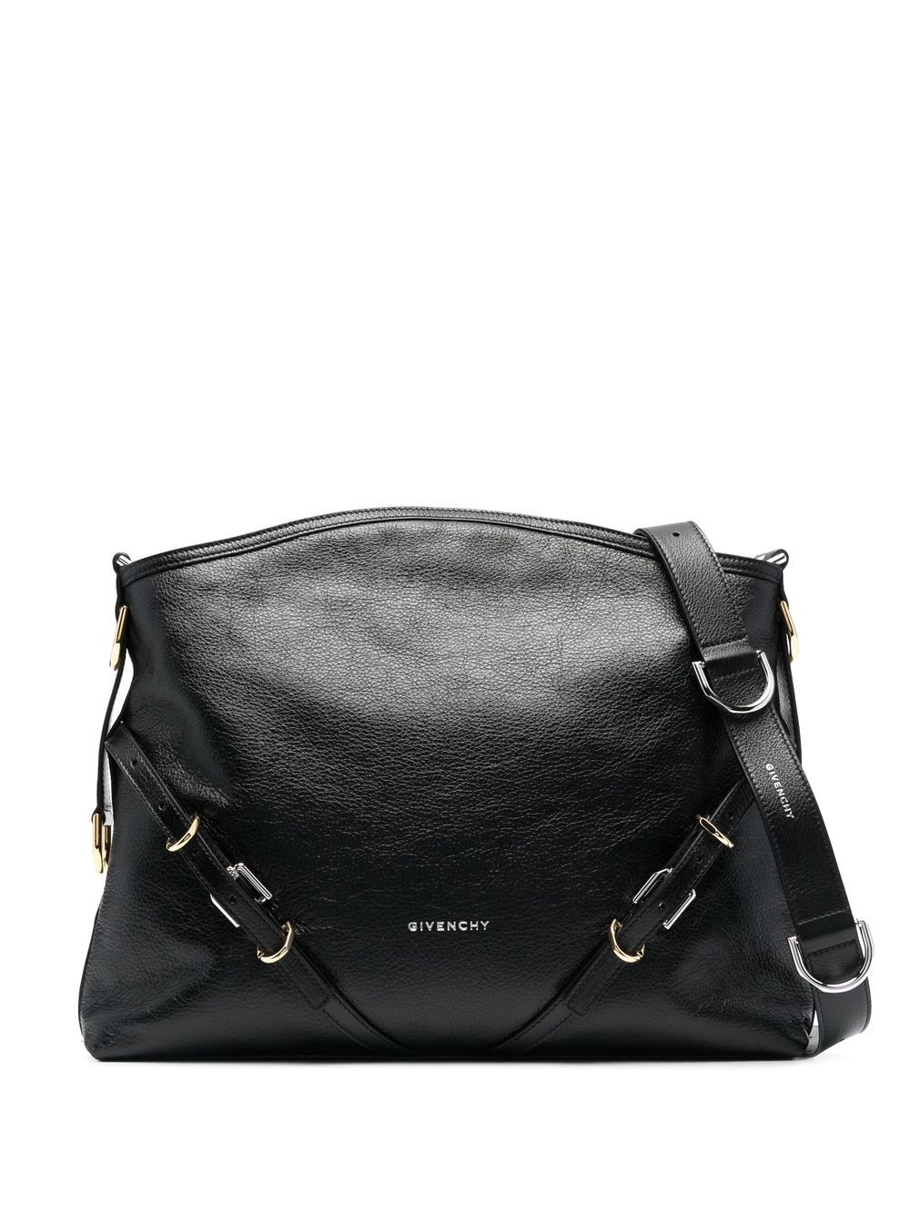 Givenchy GIVENCHY- Voyou Medium Leather Shoulder Bag