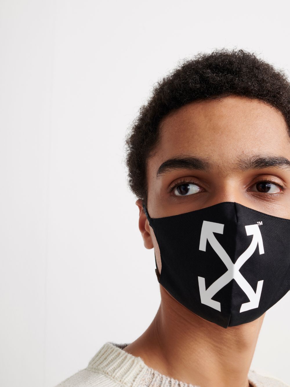 OFF-WHITE OFF-WHITE- Logo Mask