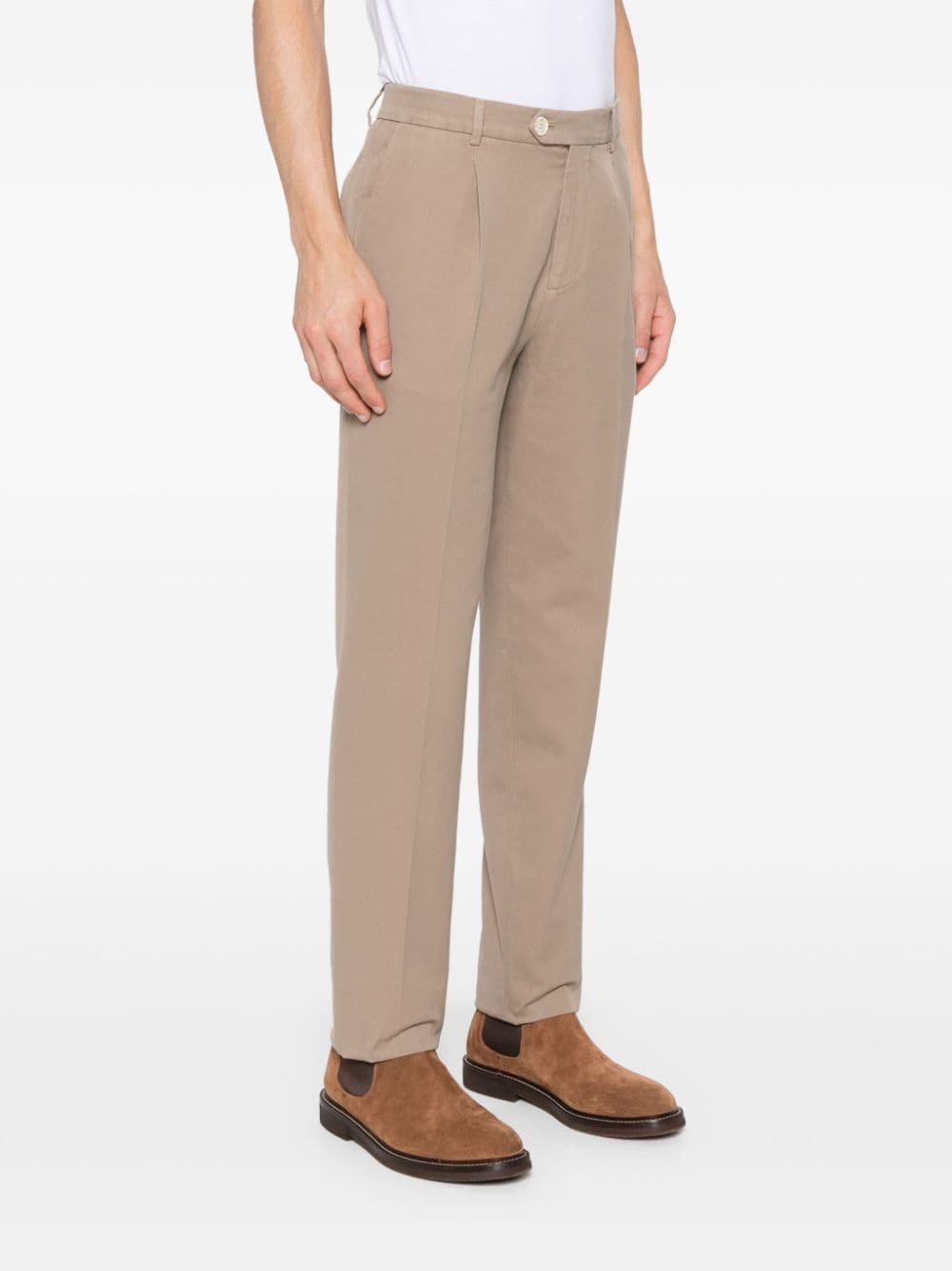 Brunello Cucinelli BRUNELLO CUCINELLI- Cotton Chino Trousers