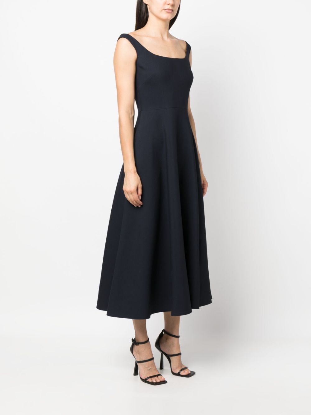 Valentino VALENTINO- Crepe Couture Midi Dress