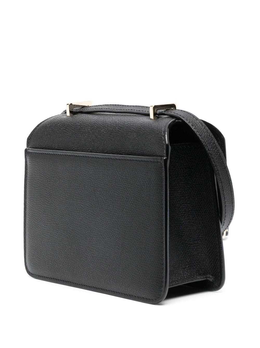 Valextra VALEXTRA- Nolo Small Leather Crossbody Bag