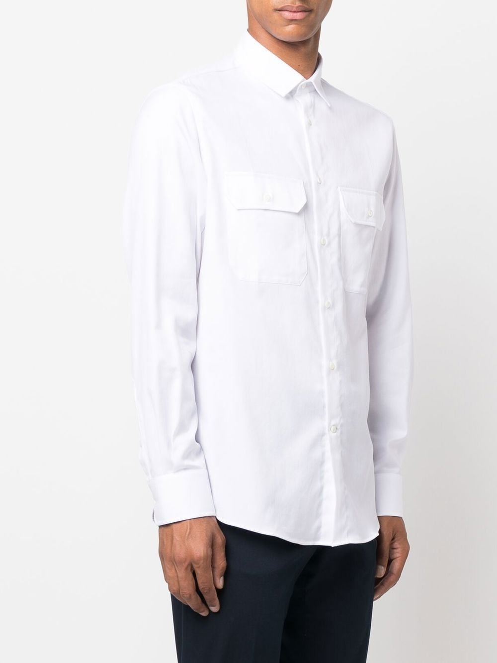 Brunello Cucinelli BRUNELLO CUCINELLI- Cotton Shirt