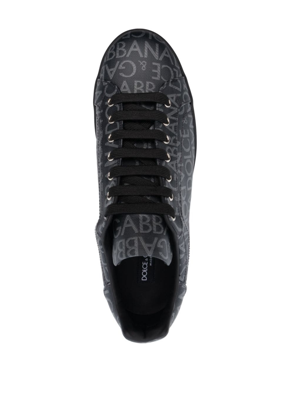 Dolce & Gabbana DOLCE & GABBANA- Portofino Leather Sneakers