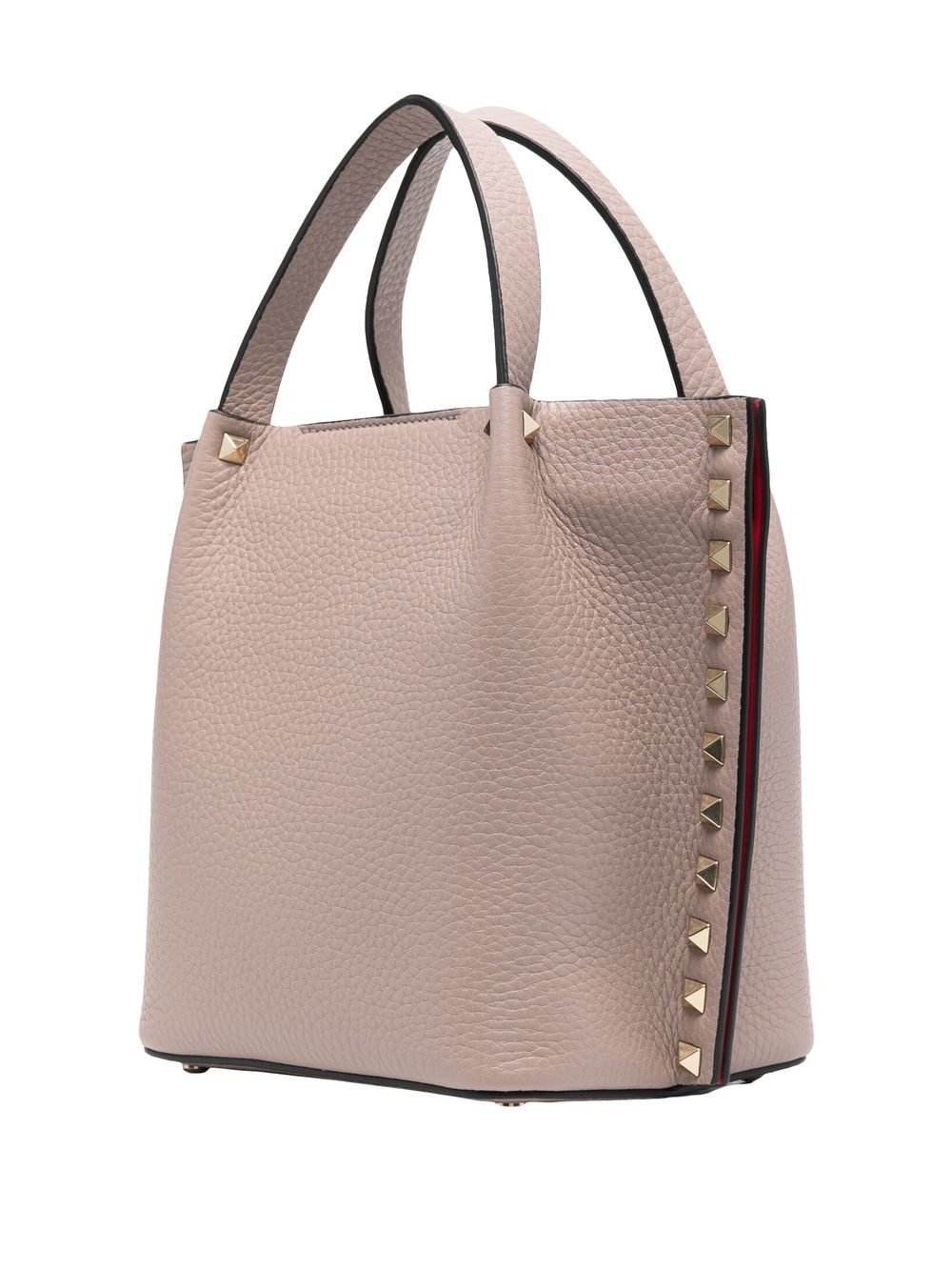 VALENTINO GARAVANI VALENTINO GARAVANI- Rockstud Small Leather Tote Bag