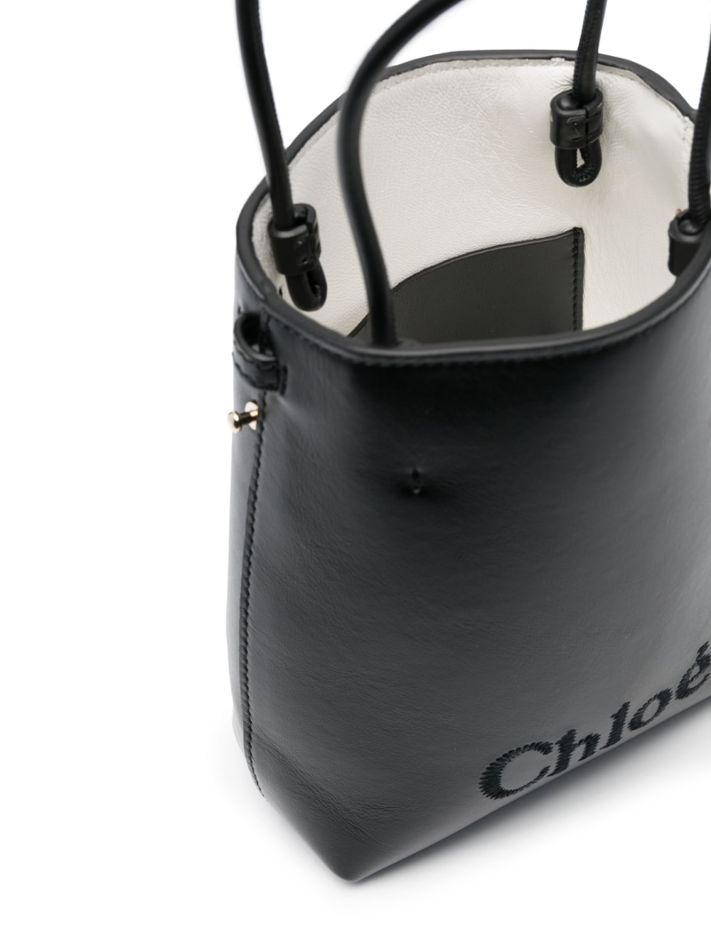 Chloé CHLOÉ- Chloé Sense Micro Leather Bucket Bag