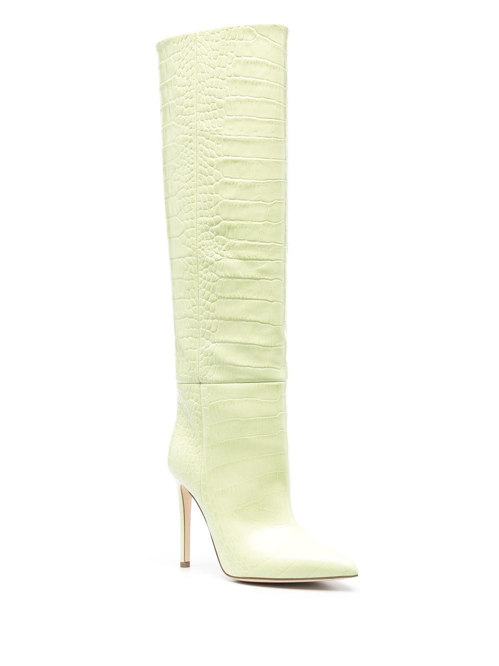 PARIS TEXAS PARIS TEXAS- Leather Crocodile-embossed Boots