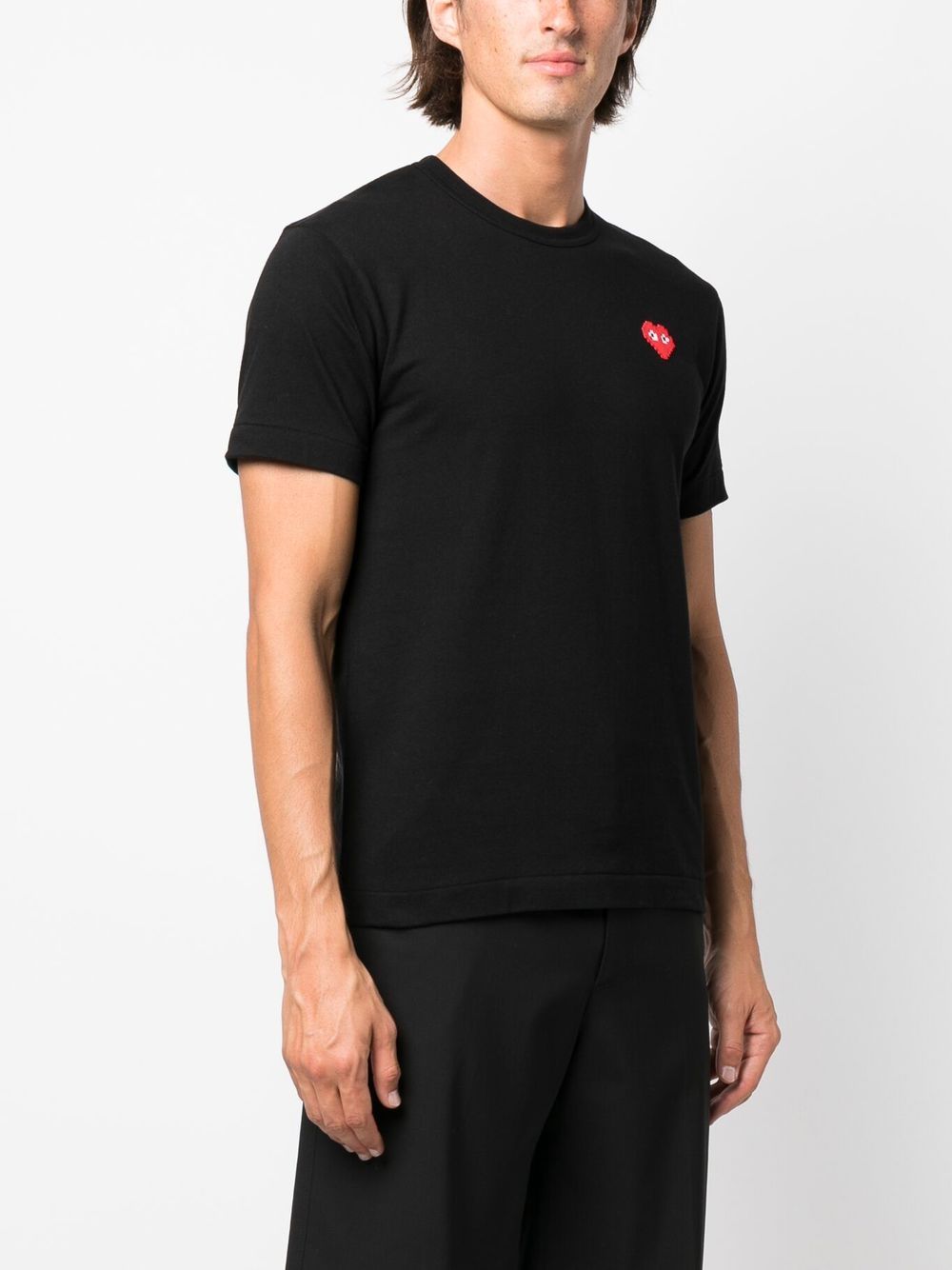 Comme Des Garçons Play COMME DES GARCONS PLAY- Logo Cotton T-shirt