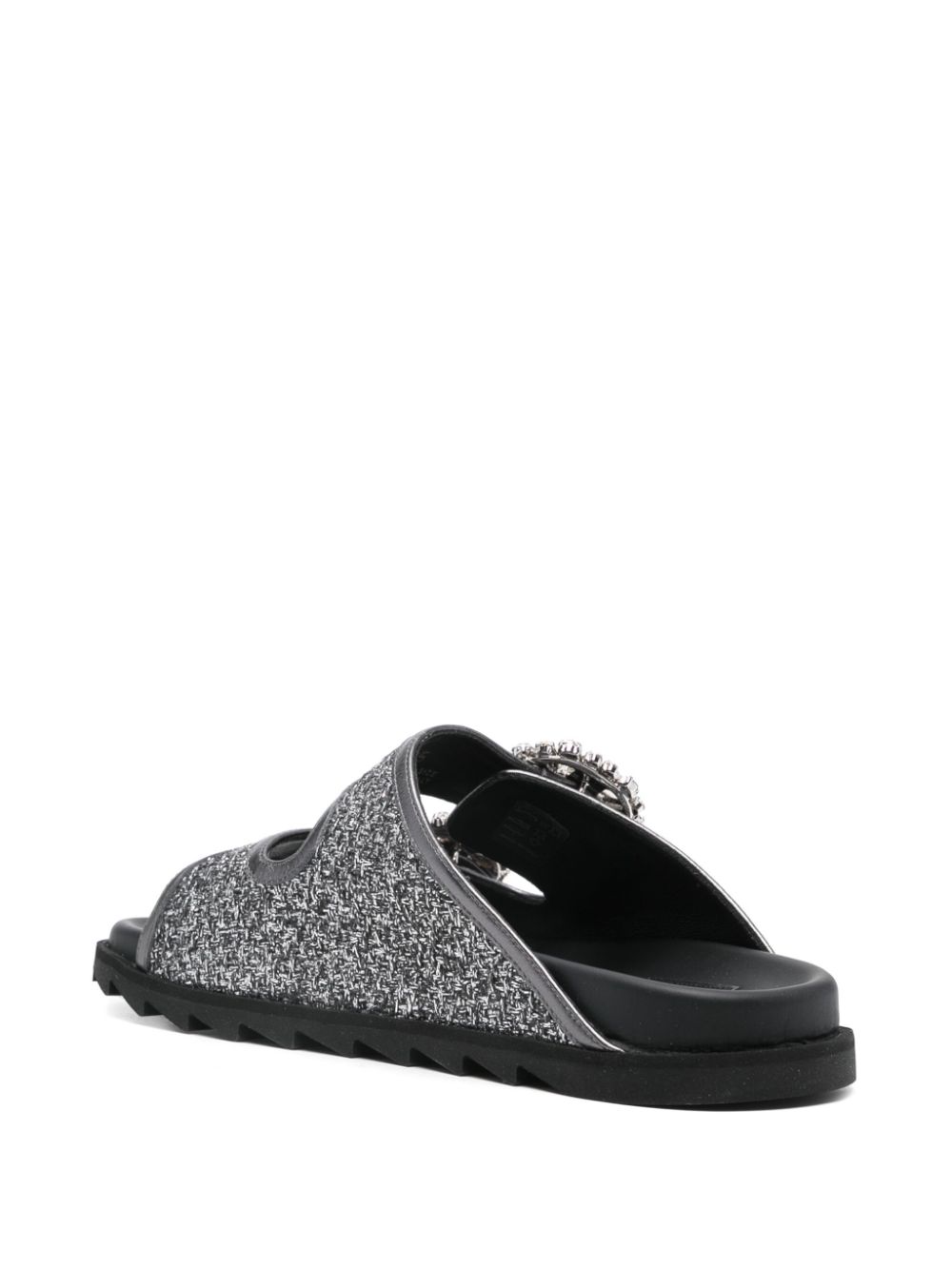 Roger Vivier ROGER VIVIER- Slidy Viv Strass Sandals