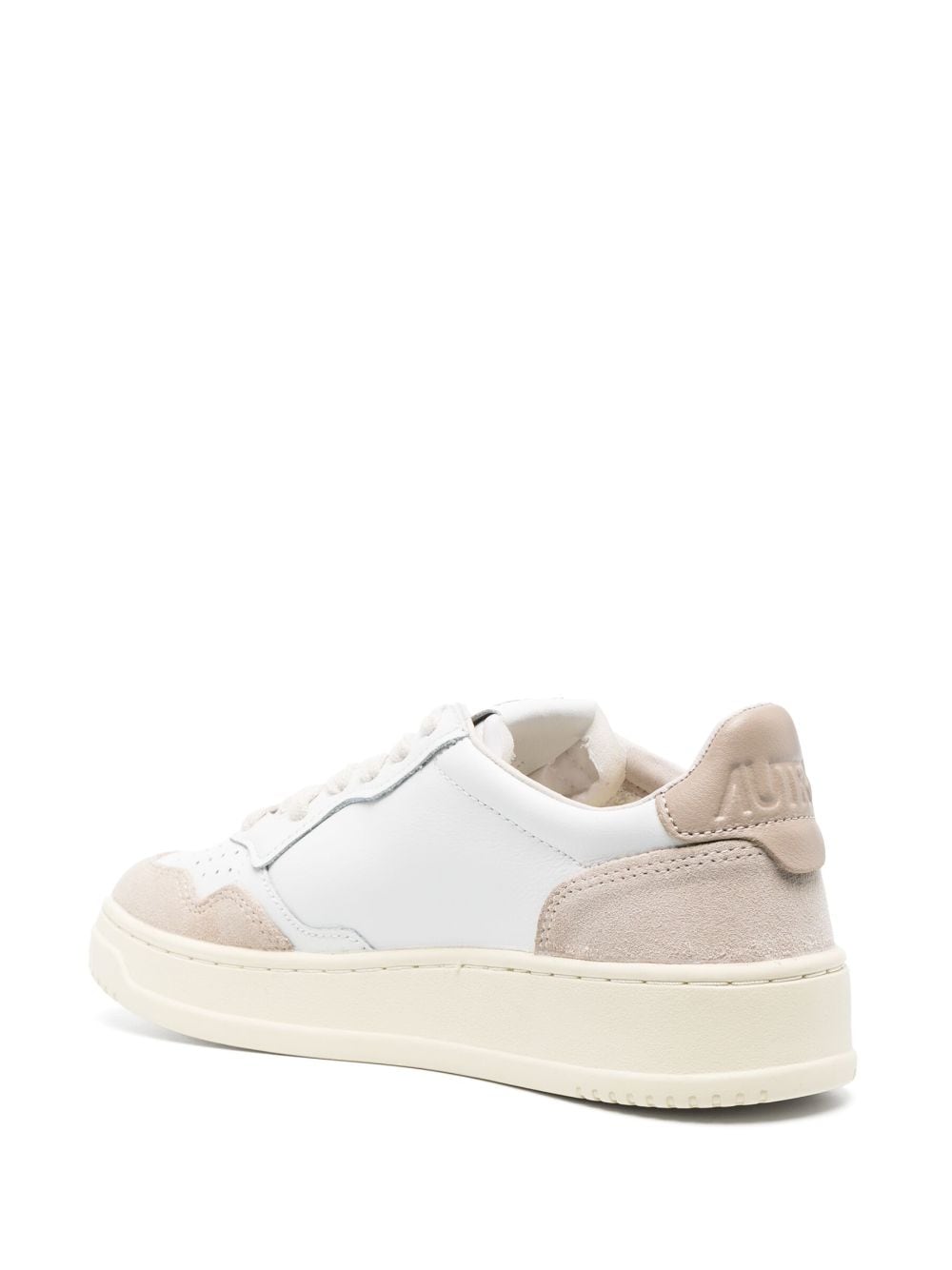 AUTRY AUTRY- Medalist Low Leather And Suede Sneakers