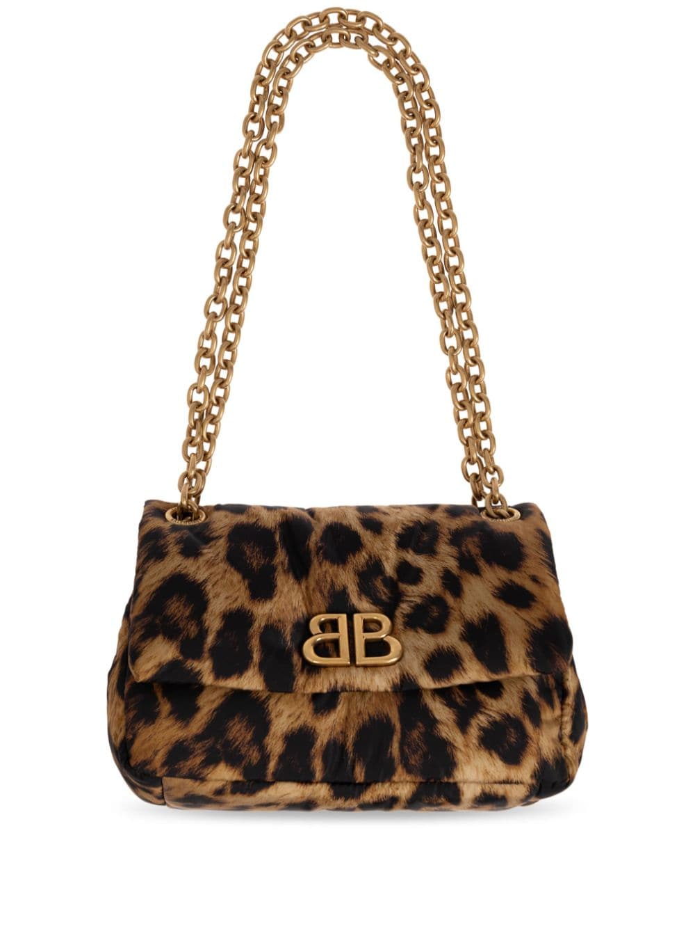 Balenciaga BALENCIAGA- Monaco Leopard Print Mini Bag