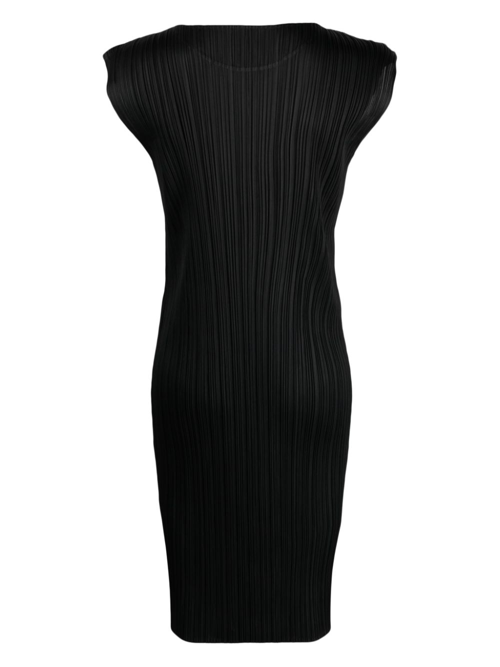 Pleats Please Issey Miyake PLEATS PLEASE ISSEY MIYAKE- Pleated Pencil Short Dress