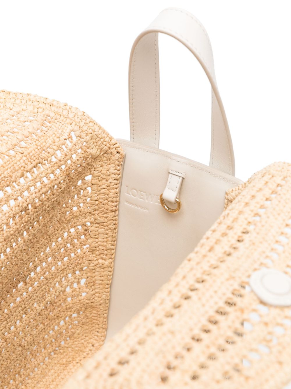 Loewe Paula's Ibiza LOEWE PAULA'S IBIZA- Hammock Raffia And Leather Handbag