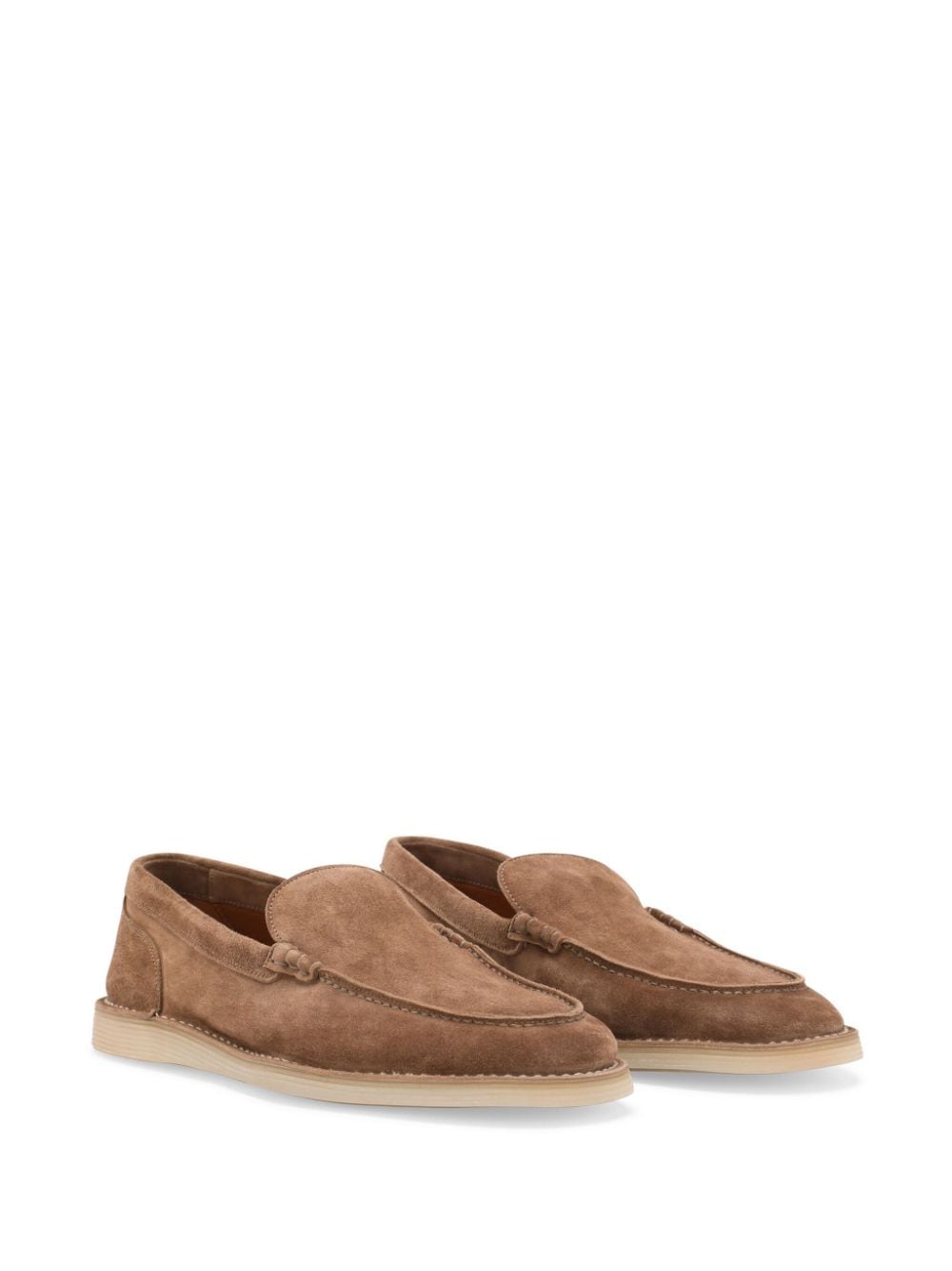 Dolce & Gabbana DOLCE & GABBANA- Suede Leather Loafers