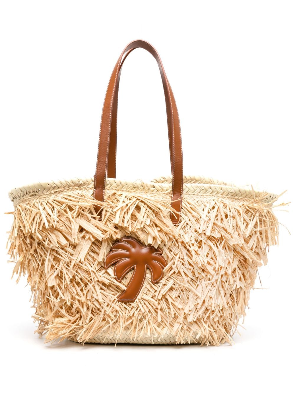 PALM ANGELS PALM ANGELS- Raffia Bucket Bag