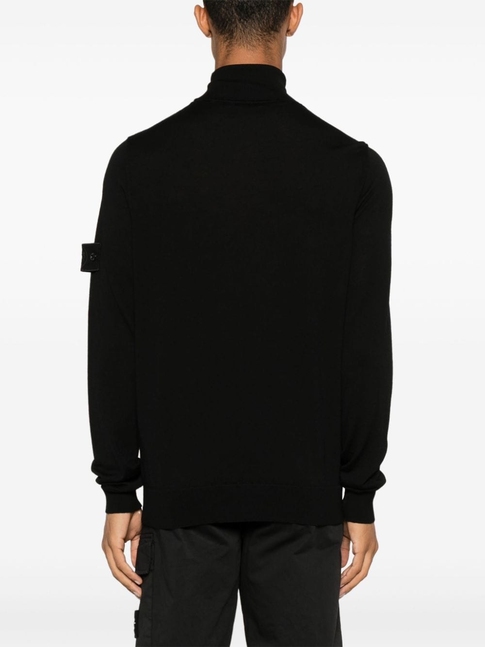 Stone Island STONE ISLAND- Turtleneck With Logo