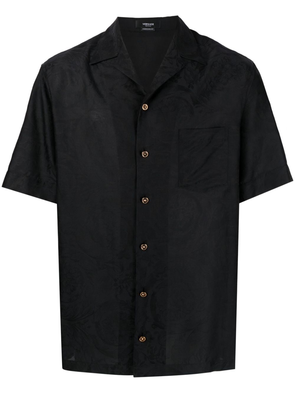 Versace VERSACE- Silk And Cotton Blend Shirt