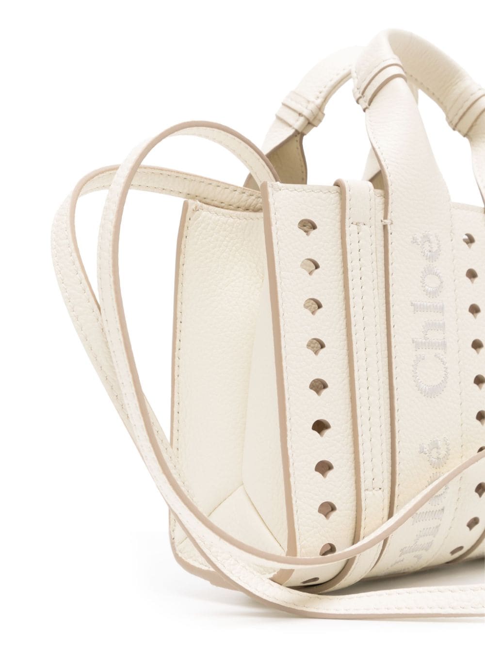 Chloé CHLOÉ- Woody Small Leather Tote